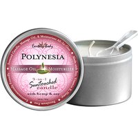 3-in-1 Suntouched Massage Candle with Hemp & Soy, Polynesia, 6.8 oz, Earthly Body