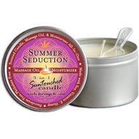3-in-1 Suntouched Massage Candle with Hemp & Soy, Summer Seduction, 6 oz, Earthly Body