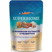 SuperBiome Mushroom & Probiotic Powder, 1.08 oz, Eidon Ionic Minerals