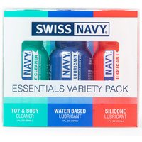 Swiss Navy Essentials Variety Pack, 3 x 1 oz, MD Science Lab
