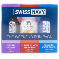 Swiss Navy Weekend Fun Pack, 3 x 1 oz, MD Science Lab