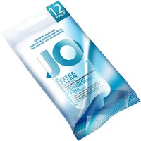 JO Anti-Bacterial Wipes with Moisturizers, Extra Clean, 12 Pack, System JO