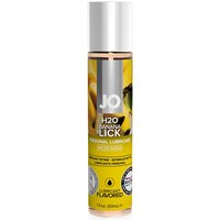 JO H2O Flavored Lubricant, Water Based, Banana Lick, 1 oz, System JO