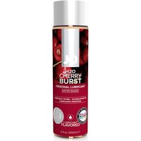 JO H2O Flavored Lubricant, Water Based, Cherry Burst, 4 oz, System JO