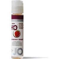 JO H2O Flavored Lubricant, Water Based, Raspberry Sorbet, 1 oz, System JO