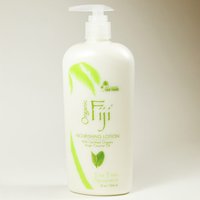 Tea Tree Spearmint Nourishing Lotion for Face & Body, Coconut Oil Moisturizer, 12 oz, Organic Fiji