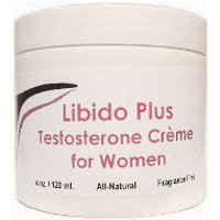 Naturally Radiant Testosterone Cream for Women, 4 oz, NutriVera Naturals