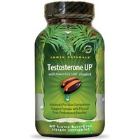 Testosterone UP, 60 Liquid Softgels, Irwin Naturals