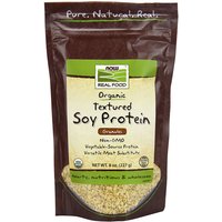 Textured Soy Protein Granules, Organic, 8 oz, NOW Foods
