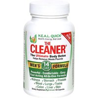 H.E.A.L Quick The Cleaner Body Detox, Mens 14-Day, 104 Capsules, Century Systems Inc