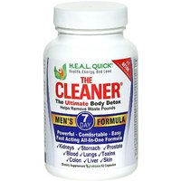H.E.A.L Quick The Cleaner Body Detox, Mens 7-Day, 52 Capsules, Century Systems Inc