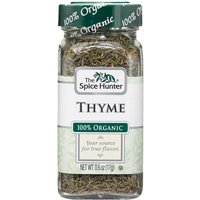 Thyme, 100% Organic, 0.6 oz x 6 Bottles, Spice Hunter
