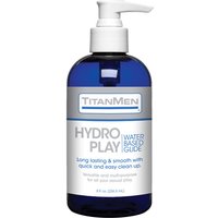 TitanMen Hydro Play - Water Based Glide, 8 oz, Doc Johnson