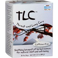 TLC Tea, Throat and Lung Care, 24 Tea Bags, NOW Foods