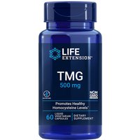 TMG 500 mg, 60 Liquid Vegetarian Capsules, Life Extension