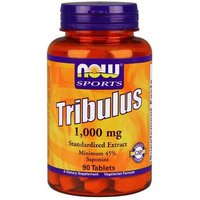 Tribulus 1000 mg, Standardized Extract, 90 Tablets, NOW Foods
