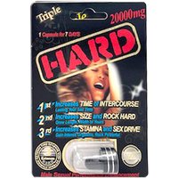 Triple Hard, Male Sexual Performance Enhancement, 1 Capsule