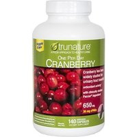 TruNature Cranberry 650 mg, 140 Vegetarian Capsules