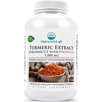 Turmeric Curcumin C3, 180 Vegetarian Capsules, Nature's Lab