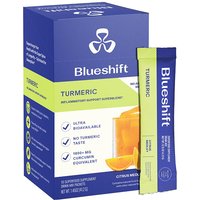 Turmeric Drink Mix, Citrus Medley, 10 Stick Packs, Blueshift Nutrition
