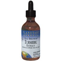 Turmeric Liquid Full Spectrum, 2 oz, Planetary Herbals