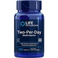 Two-Per-Day Multivitamin, High Potency, Value Size, 120 Tablets, Life Extension