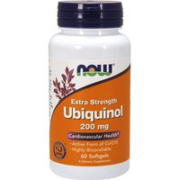 Ubiquinol 200 mg, 60 Softgels, NOW Foods