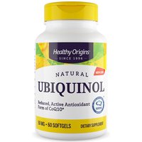 Ubiquinol (Kaneka QH) 50 mg, 60 SoftGels, Healthy Origins