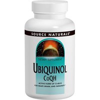 Ubiquinol CoQH 100mg, CoQ10 with Heightened Absorption, 30 Softgels, Source Naturals