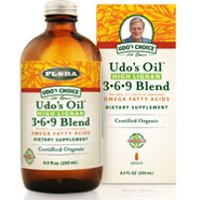 Udos Choice Oil High Lignan 3-6-9 Blend, 17 oz, Flora Health