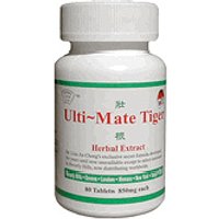 Dr. Chongs Ulti-Mate Tiger All Natural Male Sexual Enhancer Herbal Supplement, 80 Tablets