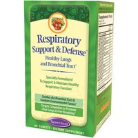 Respiratory Support & Defense, 60 Tablets, Natures Secret