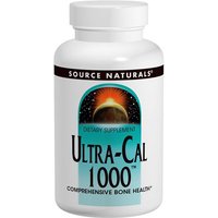 Ultra-Cal 1000, Comprehensive Bone Health, 120 Capsules, Source Naturals