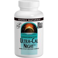 Ultra-Cal Night Calcium Complex, 120 Tablets, Source Naturals