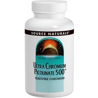 Ultra Chromium Picolinate 500, 120 Tablets, Source Naturals