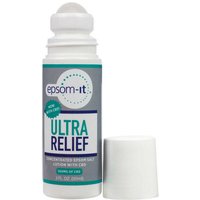 Ultra Relief Epsom Salt Lotion Roll-On with CBD, 3 oz, Epsom-It