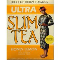 Ultra Slim Tea, Honey Lemon, 24 Tea Bags, Hobe Labs