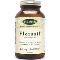 FloraSil, Water-Soluble Form of Silica, 180 Vegetarian Capsules, Flora