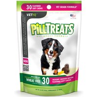 VetIQ Pill Treats for Dogs, 30 Flavored Soft Chews