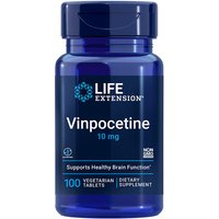 Vinpocetine 10 mg, 100 Vegetarian Tablets, Life Extension