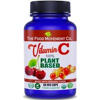 Vitamin C, 100% Plant Based, 60 Veg Caps, The Food Movement