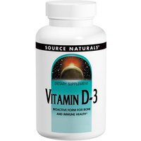 Vitamin D 400 IU 200 tabs from Source Naturals
