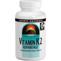 Vitamin K2 Advantage, Complete Vitamin K Complex, 30 Tablets, Source Naturals