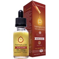 Water Soluble CBD Drops 1000 mg, 30 ml, Hemplucid