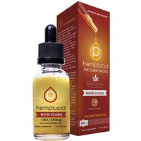 Water Soluble CBD Drops 250 mg, 30 ml, Hemplucid