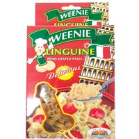 Weenie Linguine Penis Shaped Pasta, 6.25 oz, Hott Products