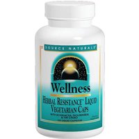 Wellness Herbal Resistance, 30 Vegetarian Liquid Capsules, Source Naturals
