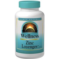 Wellness Zinc Lozenges 23mg 60 loz from Source Naturals