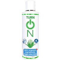 Turn On 95% Organic Ingredients Vegan Aloe Lube, 4 oz, WET International