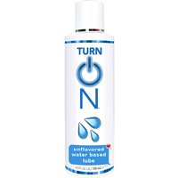 Turn On Unflavored Water Based Lube, 4 oz, WET International
